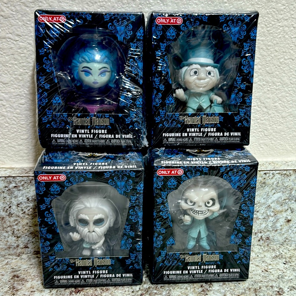 Funko Haunted Mansion Vinyl Figures - Blue and White